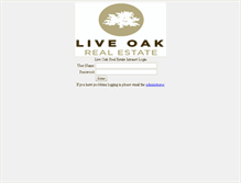 Tablet Screenshot of intra.liveoakgroup.com